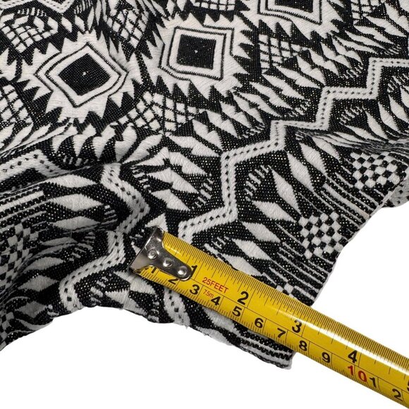 ALICE + OLIVIA Marisa Short Sz.XS/2 Embroidered Brocade Geometric Boho Tribal - Picture 9 of 12